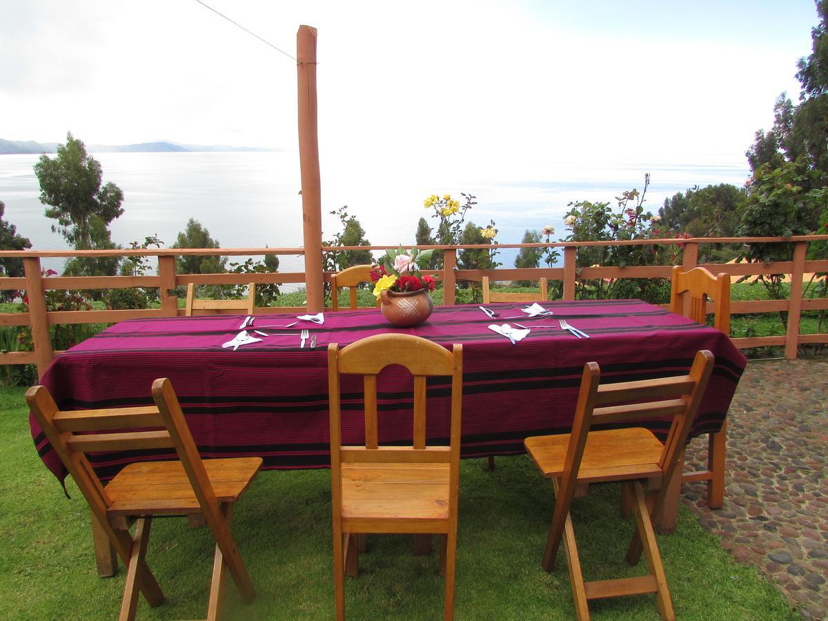 Titicaca Chaska Wasi Amantani Guest House Isla Amantani ภายนอก รูปภาพ